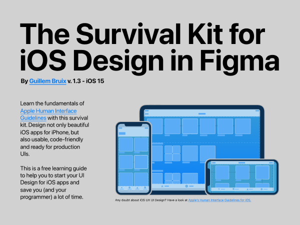 The Survival Kit for iOS Design in Figma