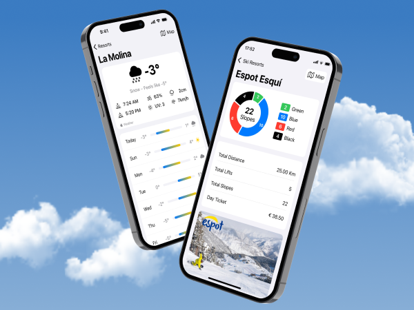 Neu Ski Resorts app for visionOS